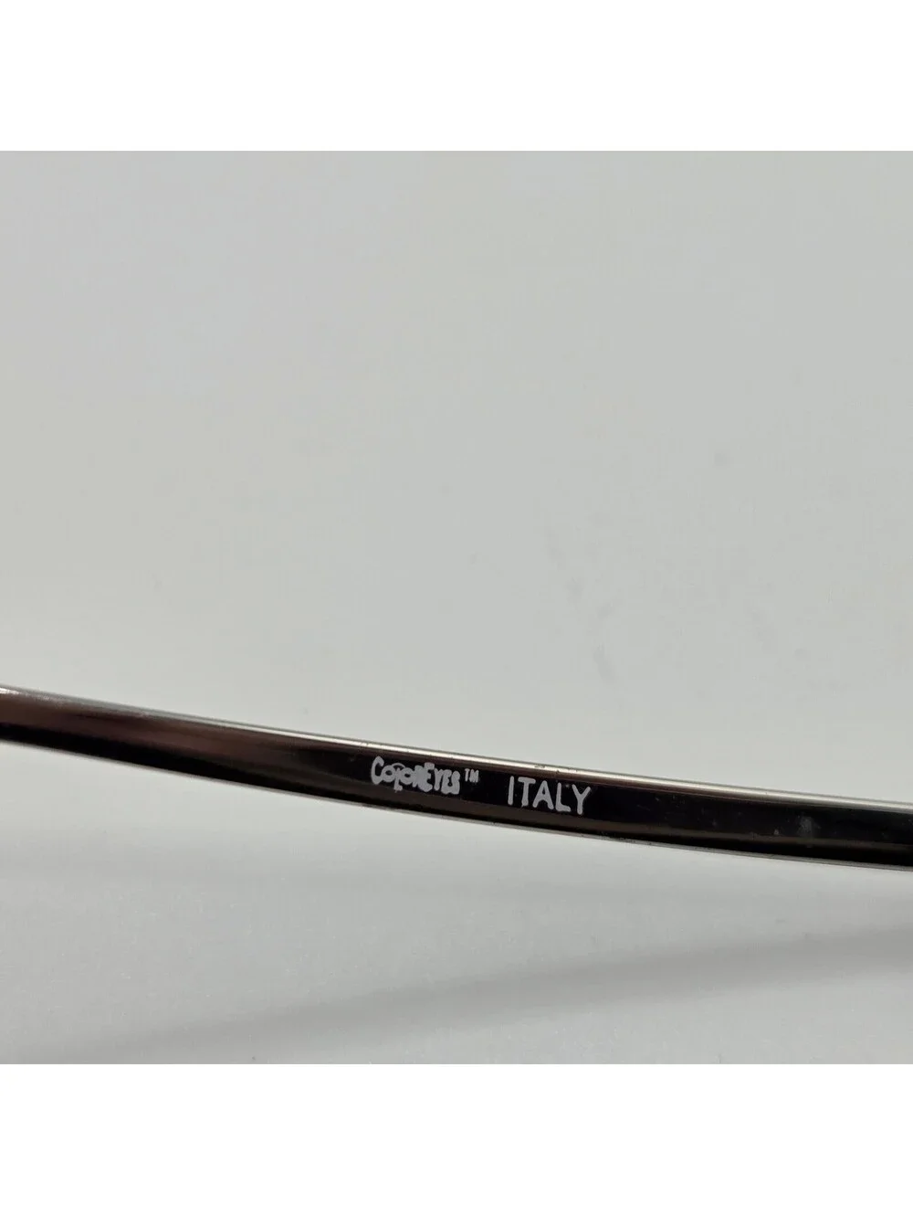 Rare Discontinued Coloreyes Sunglasses 2R Italy - Color Eyes Glasses - Silver